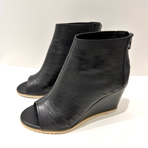 Rudsak Randalia Wedge Booties Leather Size 36 - Picture 5 of 11